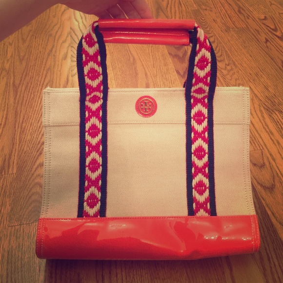 Tory Burch Handbags - Tory Burch Small Canvas Tote