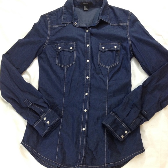 Chambray Button Up
