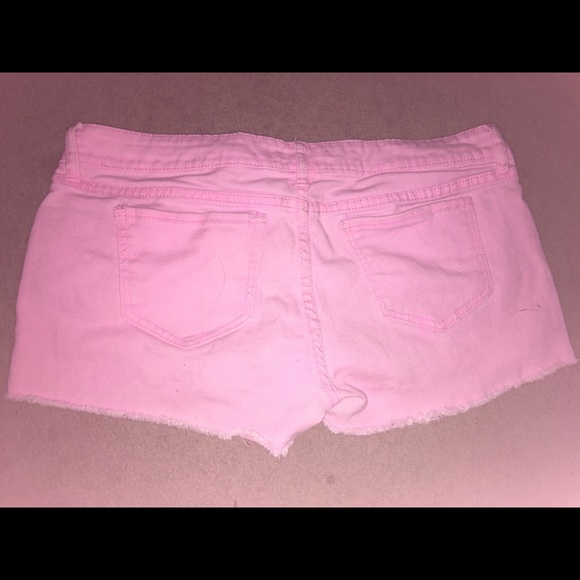 Pink Jean Shorts - Picture 3 of 3