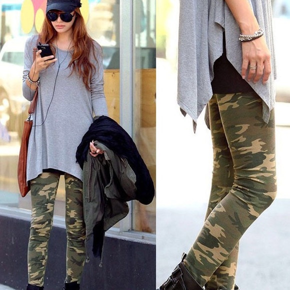 Camouflage leggings