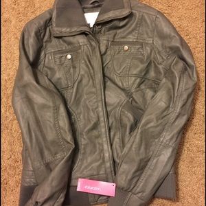Xhilaration leather jacket. Size XL