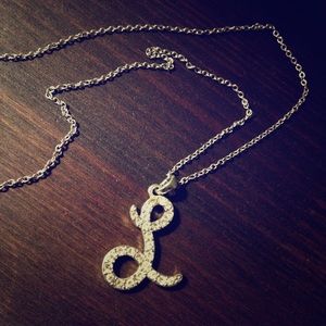 Vintage Monogram "L" necklace