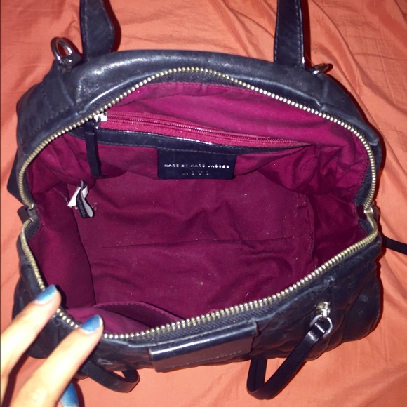 Marc by Marc Jacobs black Moto Barrel Bag - Picture 3 of 3