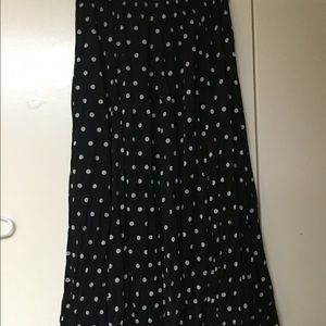 Polka dot skirt