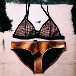 Bronze Triangl Bikini