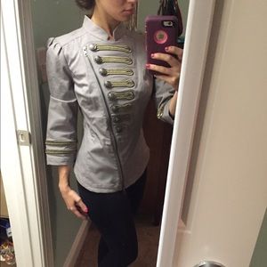 Gray jacket