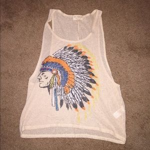 See through tank top