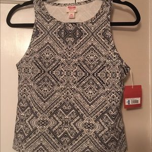 Mossimo Tribal Crop Top, NBW. NWT.
