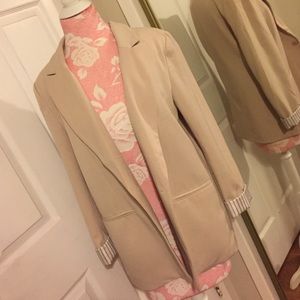 Over sized beige Blazer from Forever 21!
