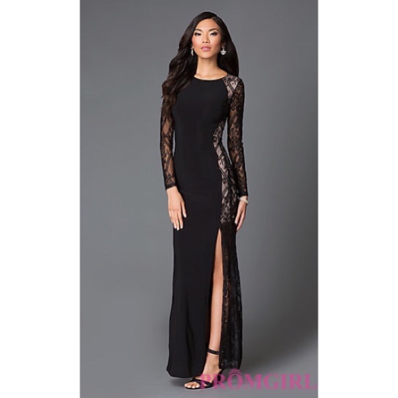 Formal long sleeve dress