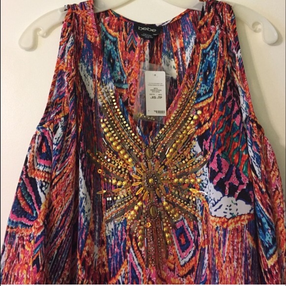 New with tag Bebe top blouse - Picture 2 of 2