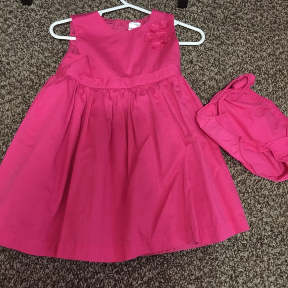 Pink little girl Dress- 18 months