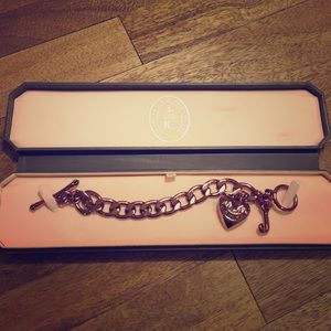 Pink Juicy Couture Charm Bracelet