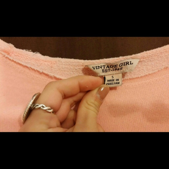 Peach Myrtle Beach pre-cut neckline - Picture 2 of 4