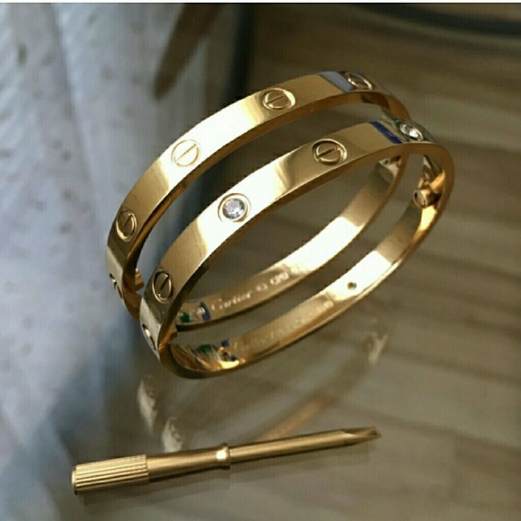 Jewelry - ROSE GOLD LOVE BRACELET WITH SCREWDRIVER