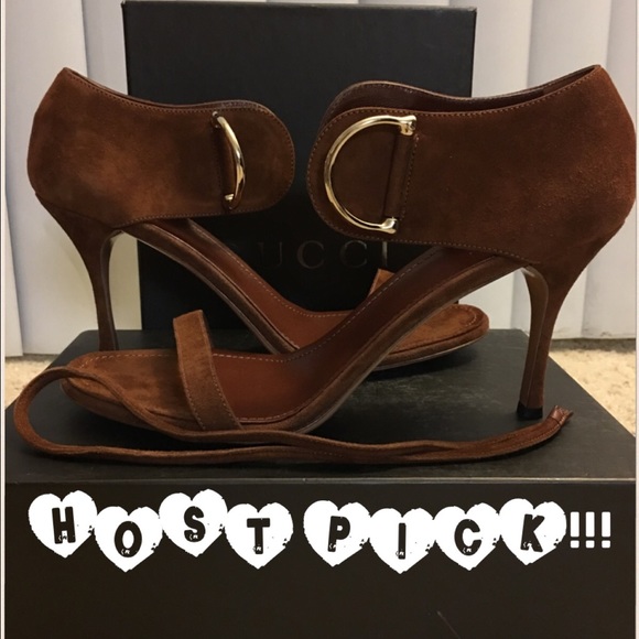 Gucci Med Brown Heels