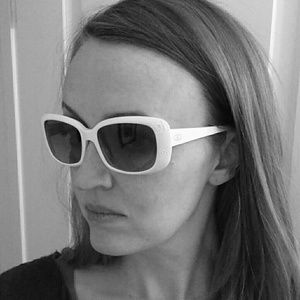 🌹Valentino white sunglasses with rose detail 🌹