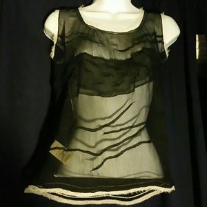 Last Drop 100% Silk Max Studio Tank Top