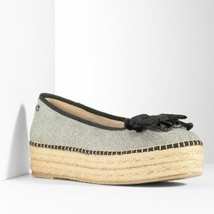 Simply Vera Wang platform espadrilles