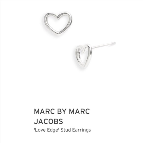 Marc Jacobs heart earrings