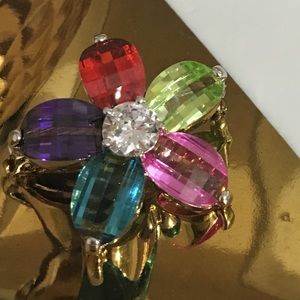 Crystal pendant with Sterling Silver