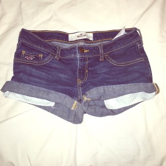 Denim Hollister Shorts