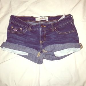 Denim Hollister Shorts