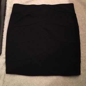 Black skirt