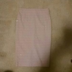 Jennifer Lopez  pale pink skirt.  NWOT