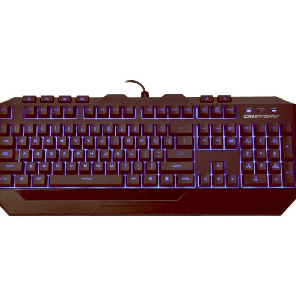 Mechanical Keyboard and Mouse// Black and Blue