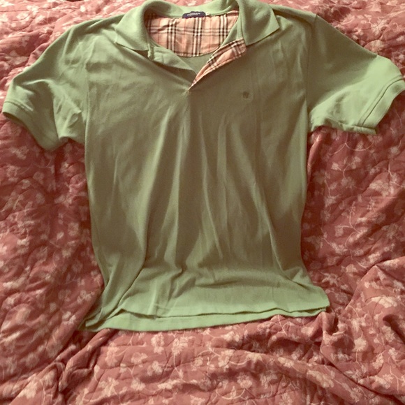 Mens Burberry Polo
