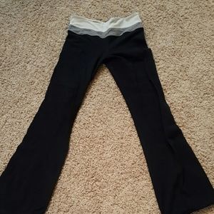 Lulu flare workout pants