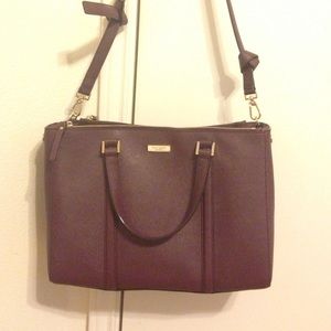 Kate Spade maroon purse