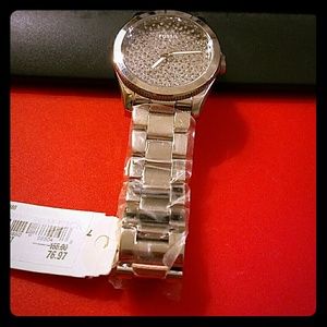 New Fossil jewel faced watch