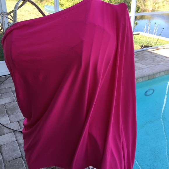 Kerisma t luxe hot pink shawl/ poncho