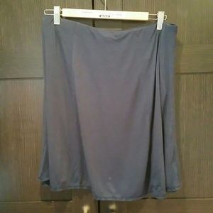 Max Studio navy stretch skirt