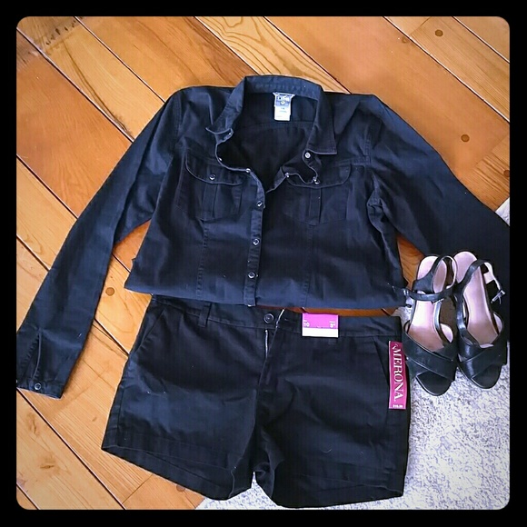 Black Merona Shorts