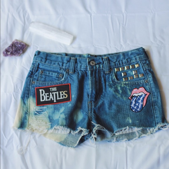 Levi 550 denim shorts