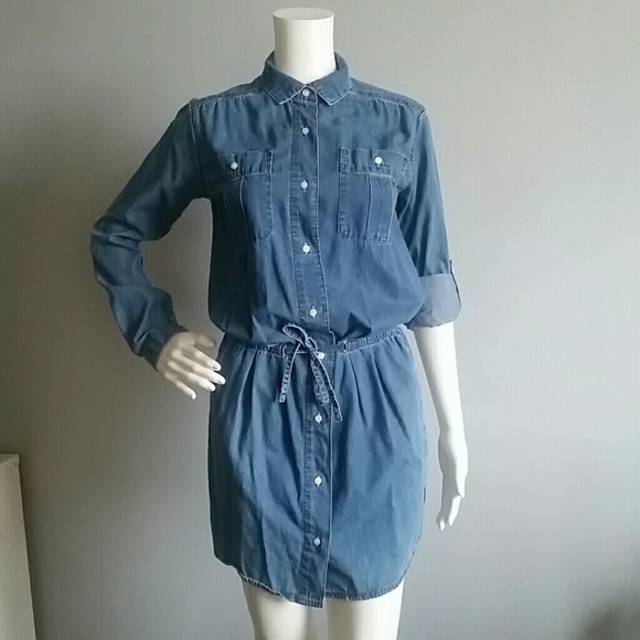 SOLD Levi's Denim Shirt Dress