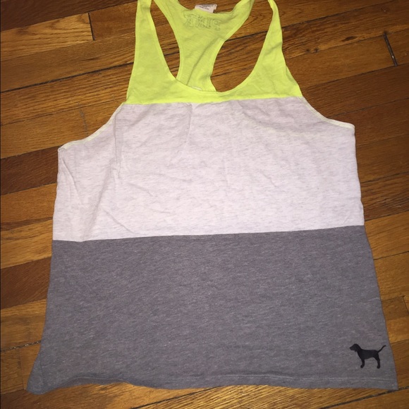 PINK Victoria's Secret Tops - PINK racetrack tank