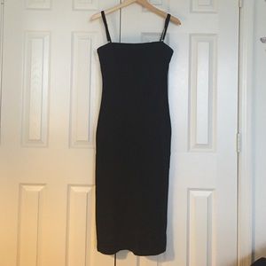 Sleek black D&G dress