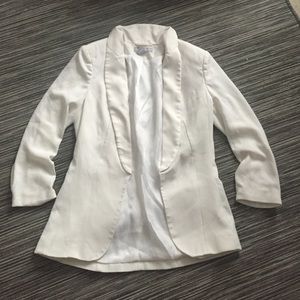 H&M white blazer