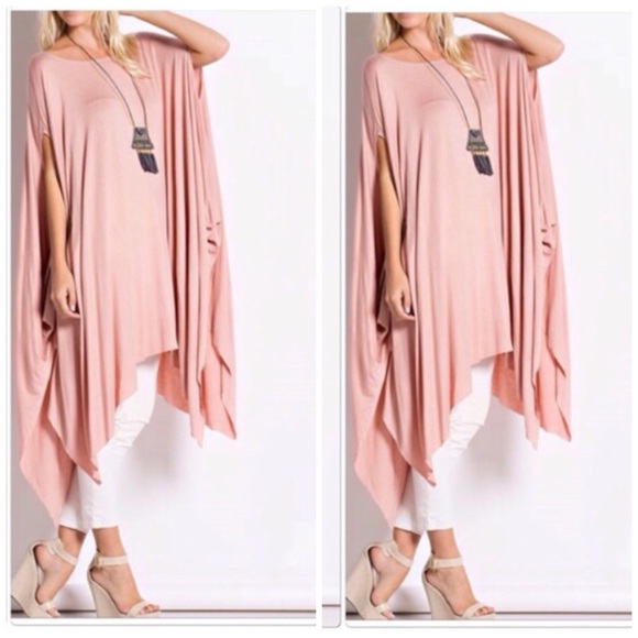 Vvacouture Tops - Oversized poncho style   Tunic Dress