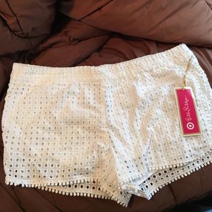 White Lilly Pulitzer Shorts