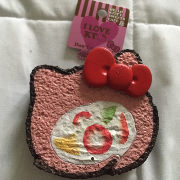 I Love KT Sweets Cafe Cake Roll Squishy