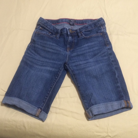 Girls gap jean shorts