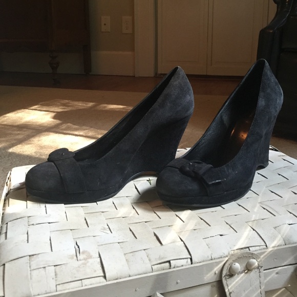 Banana Republic Suede Wedges