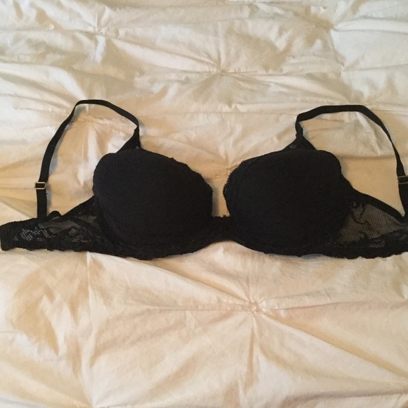 Natori black lace bra