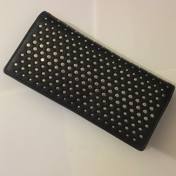 Q Dégradé Studs Slim Wallet