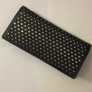 Q Dégradé Studs Slim Wallet